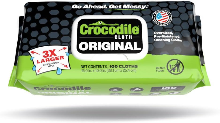 Original Heavy-Duty Hand & Tool Wipes, 100 Count