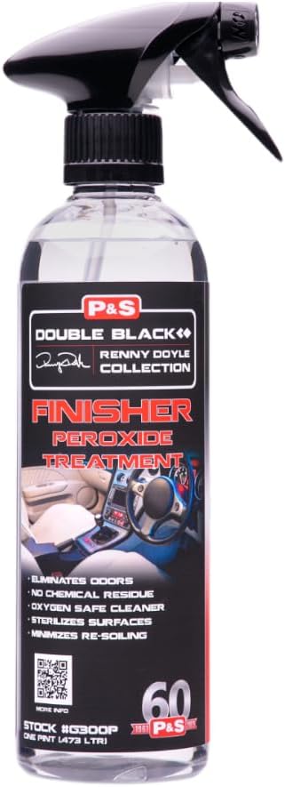 P & S PROFESSIONAL DETAIL PRODUCTS Finisher Peroxide Treatment – Odor & Stain Eliminator, Breaks Down Organic Residue, R
