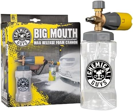 Big Mouth Max Foam Cannon for Pressure Washers, 34 oz Bottle