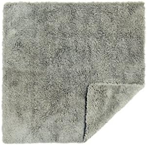 Microfiber Towels for Cars, Car Drying Wash Detailing Towel with Plush Edgeless Microfiber Cloth (Grey)