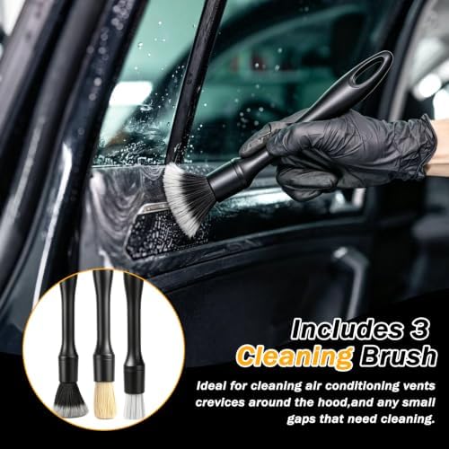 Car Detailing Air Cleaning Gun - Dry Blower Gun Works with Air Compressor