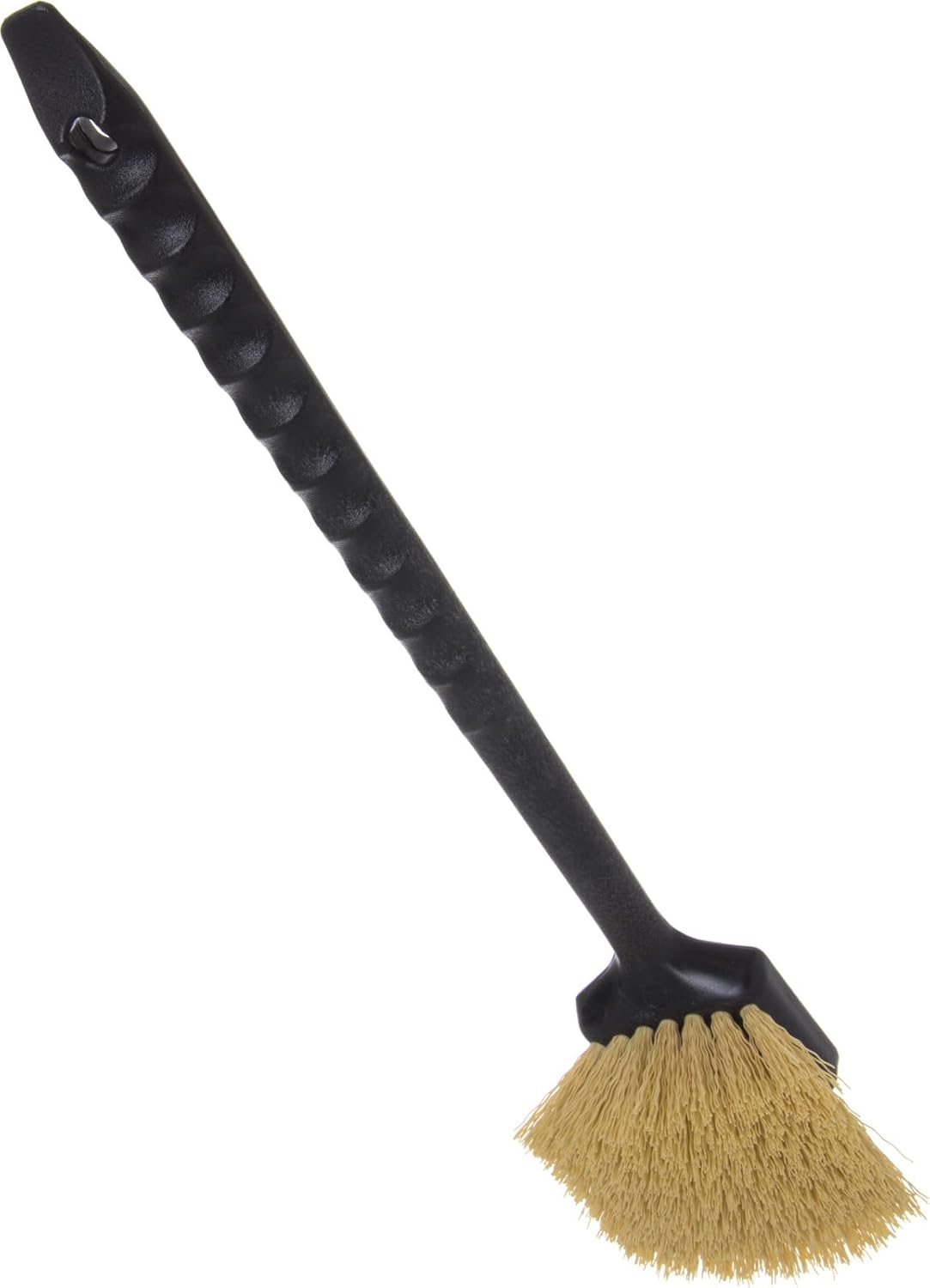 Utility Scrub Brush, Polypropylene Bristles, 20 Inch, Black
