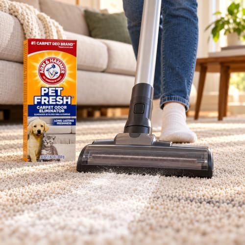 Pet Fresh Carpet Odor Eliminator Plus Oxi Clean Dirt Fighters (Pack of 3), 48.9 Ounce