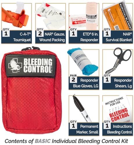 Public Access Individual Bleeding Control Kit