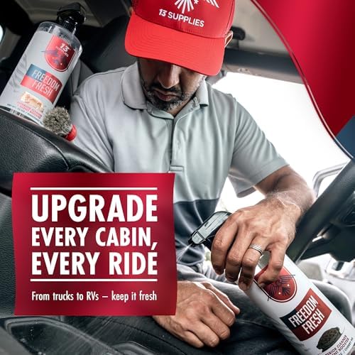Freedom Fresh Car Interior Cleaner Spray, Mahogany Trail, 32 oz