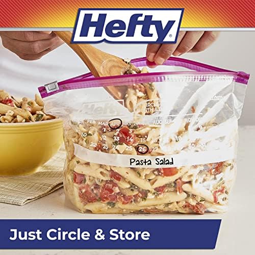 Calendar Slider Storage Bags, Half Gallon Size, 4pk, 32ct (128 Total)