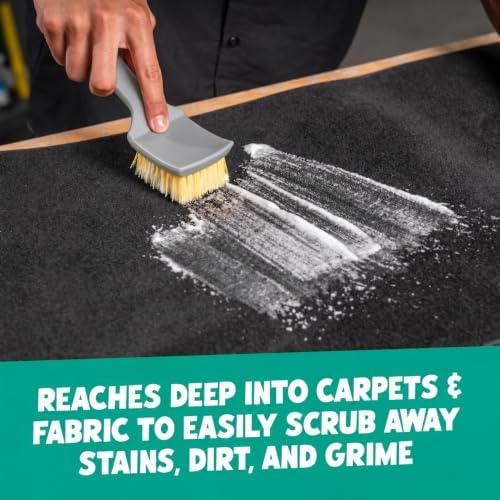 Induro 7 Heavy Duty Carpet & Upholstery Nifty Brush, 2 Pack