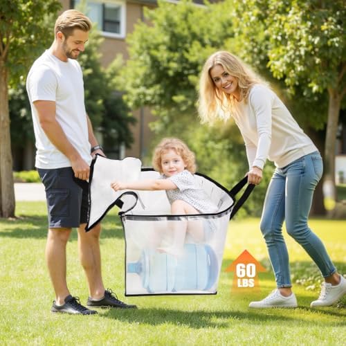 Moving Bags, Extra Large Heavy Duty Storage Bags, 93L, 8 Packs