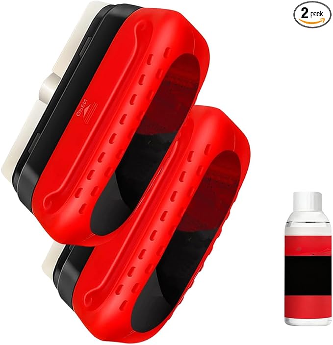 Automotive Oil Film Cleaning Brush, Upgraded Antifog & Rainproof Glass Cleaning Board, Car Windshield Glass Cleaner for 