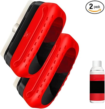 Automotive Oil Film Cleaning Brush, Upgraded Antifog & Rainproof Glass Cleaning Board, Car Windshield Glass Cleaner for 