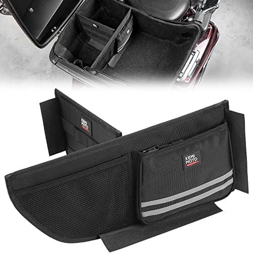 Organizer for Tour Pack Storage bag with Mesh Pocket and Dividers