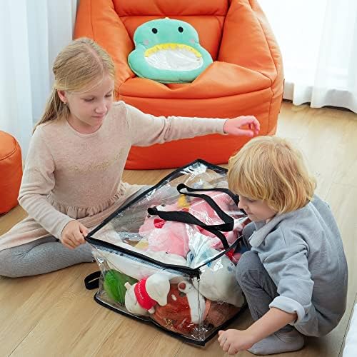 3 Pack Clear Storage Bags for Clothes Blanket Comforter & Bedding