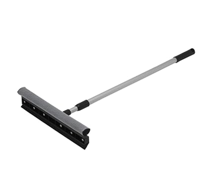 Winco Window Squeegee with Telescopic Handle, 15-Inch