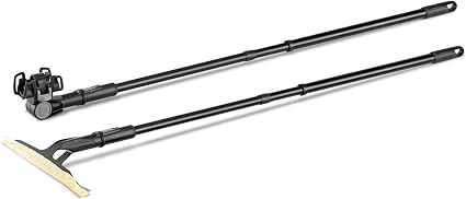 Kärcher WV Extention for High Window Cleaning - Window Vacuum Extension Set for WV 1 and WV 6 Electric Squeegees