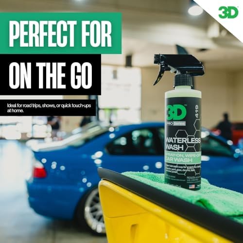 Waterless Car Wash - Easy Spray Waterless Detailing Spray - No Soap or Water Needed - Great on Cars, RVs, Motorcycles & Boats 1 Gallon