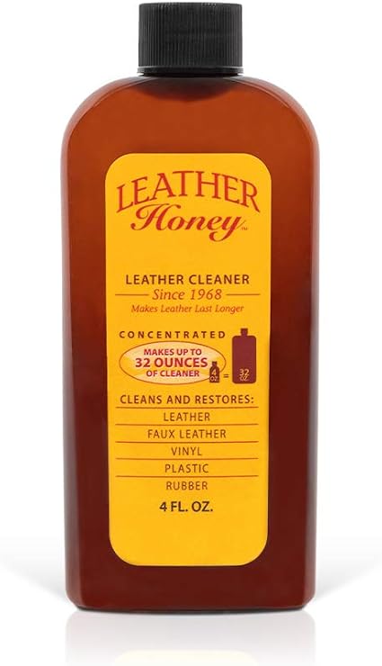 Leather Honey Leather Cleaner Concentrate — Non-Toxic Formula Makes 32oz.