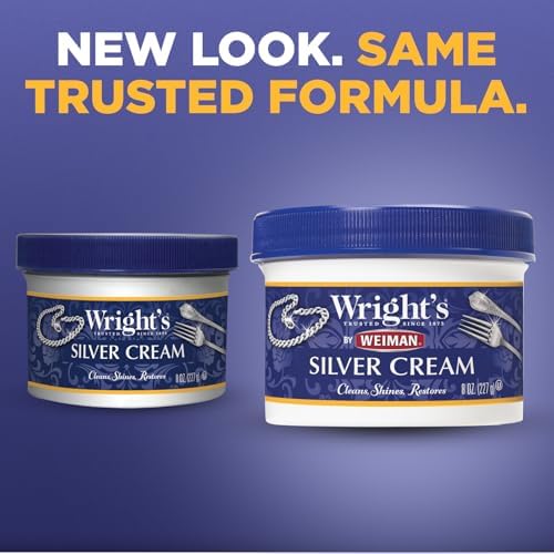 By Weiman Silver Cleaner and Polish Cream with Polishing Cloth