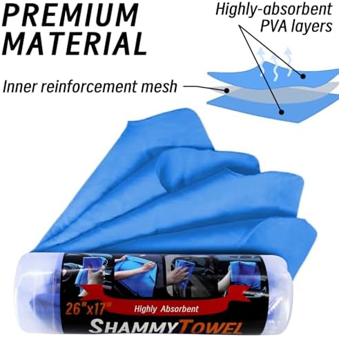 Shammy Cloth 2 Pack