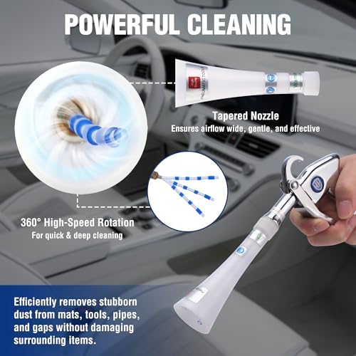 Tornado Air Blow Gun for Car Detailing and Workshop Cleaning