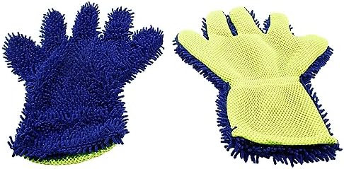 BokWin 2-Pack Car Wash Mitt, Blue