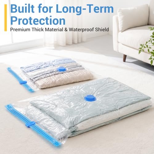 80% Space Saver Vacuum Storage Bags with Hand Pump, 20 Combo