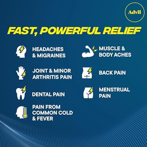 HALEON Liqui-Gels minis Pain Reliever and Fever Reducer, Pain Medicine for Adults with Ibuprofen 200mg for Pain Relief - 200 Liquid Filled Capsules