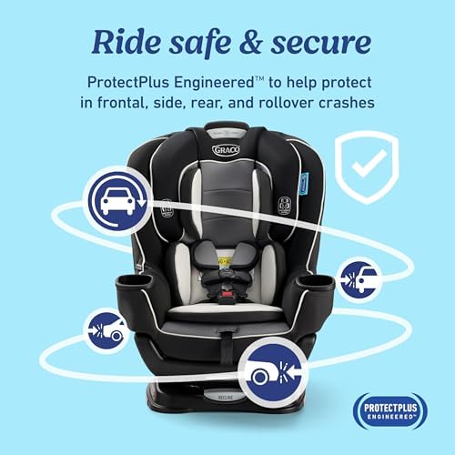 Extend2Fit 2-in-1 Convertible Car Seat, Gotham