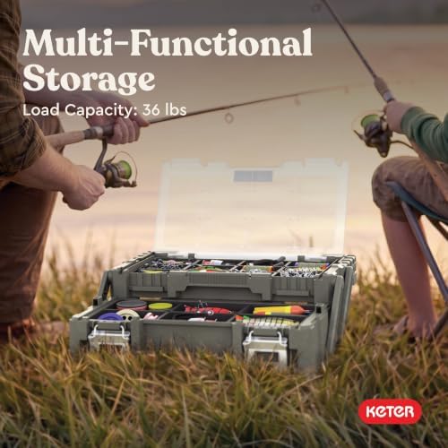 18" Camp & Trail Gear Organizer, Heavy-Duty Cantilever Storage Box