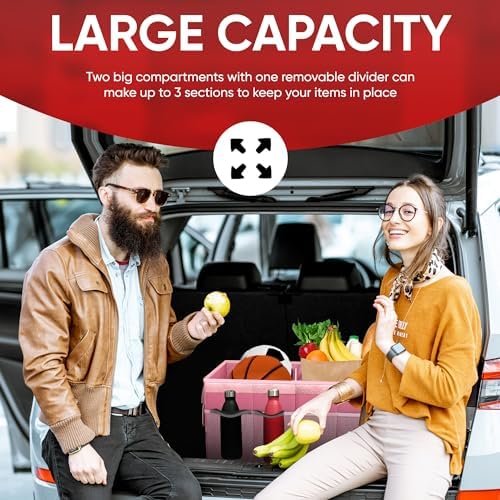 Trunk Organizer - Foldable Car Organizer & Storage for SUVs & Trucks