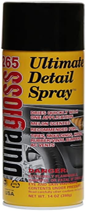 Duragloss 265 Clear Ultimate Detail Spray, 14 oz., 1 Pack
