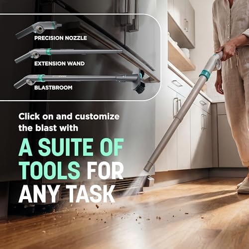 Shark BlastBoss, All-in-One Air Blasting System with BlastBroom, AB2111