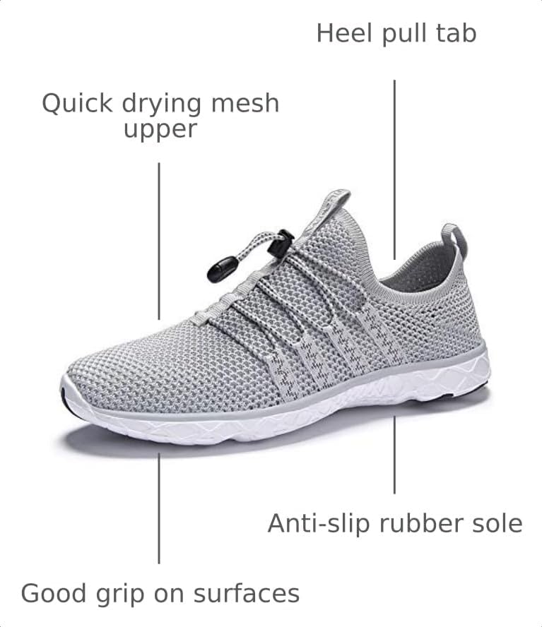 Women's Quick Drying Water Shoes Lightweight Sport Aqua Walk Shoes