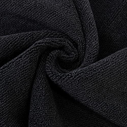 340 GSM Quick Dry Microfiber Hair Salon Towel, 16x29 in, 12 Pack