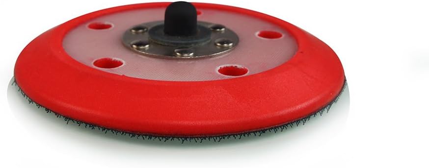 TORQ R5 Dual-Action Backing Plate, Hyper Flex, Red, 5 in