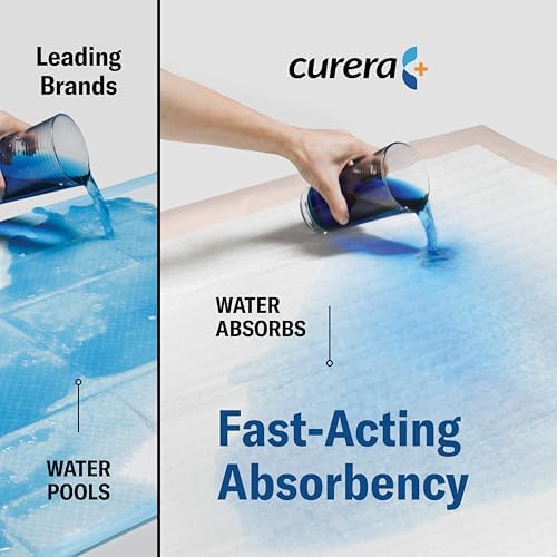 Chucks® Premium Disposable Underpads 23”x36” Ultra Super Absorbent Chux Incontinence Bed Pads Disposable Adult with Adhesive Tape, Pee Pads Pet Training Pads Large 23x36 [100-Pack]