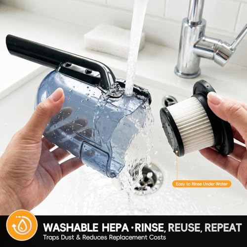 Cordless Handheld Vacuum Cleaner Compatible with DeWalt 20V Battery
