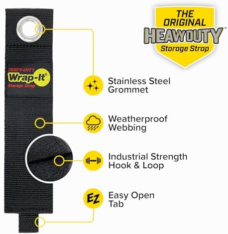 Heavy-Duty Straps - Assorted 6-Pack