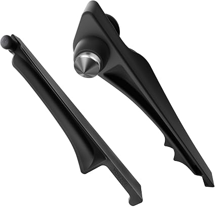 YONZEE Car Seat Gap Filler with Emergency Window Breaker, Premium Silicone Seat Gap Organizer, Prevents Items from Falli