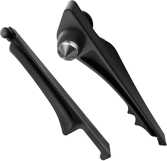 YONZEE Car Seat Gap Filler with Emergency Window Breaker, Premium Silicone Seat Gap Organizer, Prevents Items from Falli