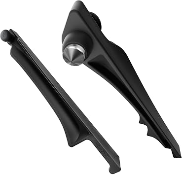 YONZEE Car Seat Gap Filler with Emergency Window Breaker, Premium Silicone Seat Gap Organizer, Prevents Items from Falli