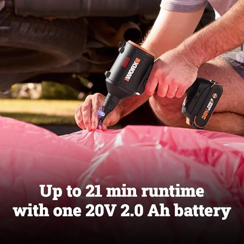 WORX Cordless Blower/Inflator, 20V Dust Cleaner, WX099L.9