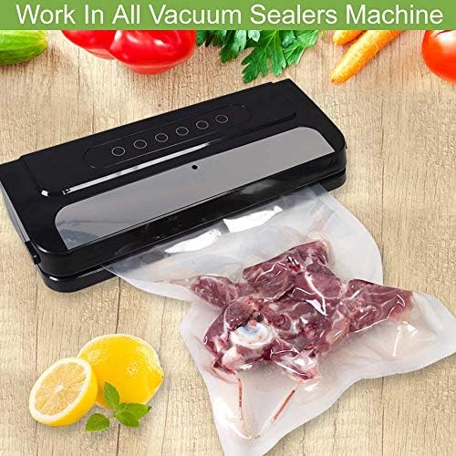 200 Pint 6x10Inch Vacuum Sealer Bags for Food Storage