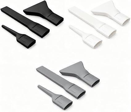 Accessory kit for Shark UltraCyclone Series Handheld Vacuum Cleaners, Three-piece Floor Cleaning and Care kit—Crevice Nozzle, Brush Head, and Extension Rod. (White) - Cleanova