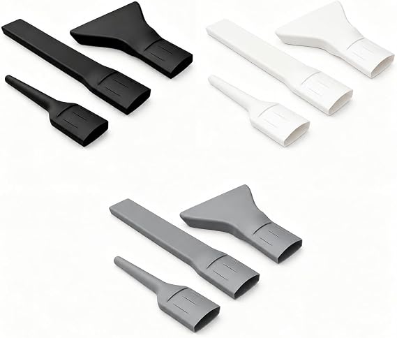 Accessory kit for Shark UltraCyclone Series Handheld Vacuum Cleaners, Three-piece Floor Cleaning and Care kit—Crevice Nozzle, Brush Head, and Extension Rod. (White) - Cleanova