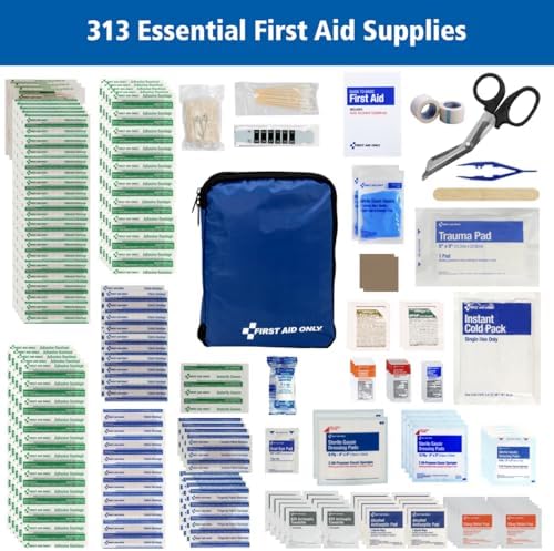 313-Piece First Aid Kit for Home, Car & Travel
