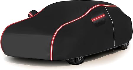 car Waterproof Cover for vw T-Cross 2018-2020,Dustproof and Breathable Salagt car Waterproof Cover with Storage Bag Four