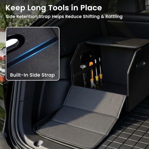 Foldable Car Trunk Organizer for Tesla Model 3/Y/S/X, SUVs, Sedans