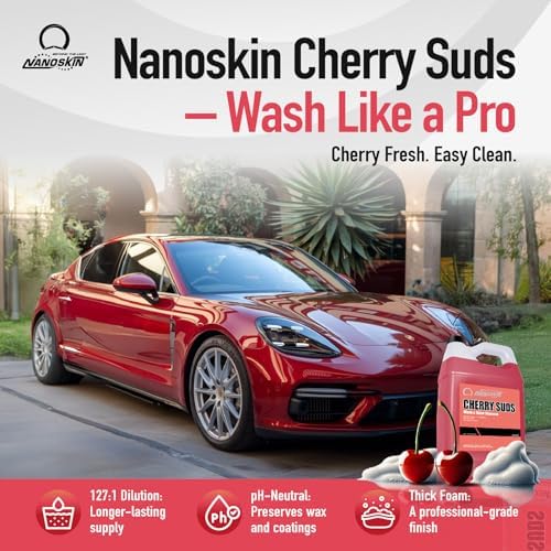 CHERRY SUDS Car Wash Shampoo for Foaming, 5 Gallon
