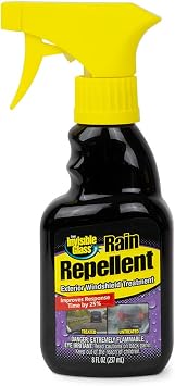 Invisible Glass 92482 Premium Rain Repellent for Exterior Window Treatment for Automotive Glass and Windshields to Prote