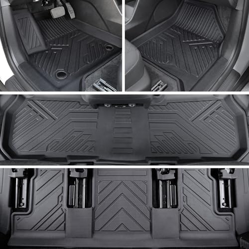 Floor Mats for Chevy Traverse & GMC Acadia 2024-2027 7 Seats